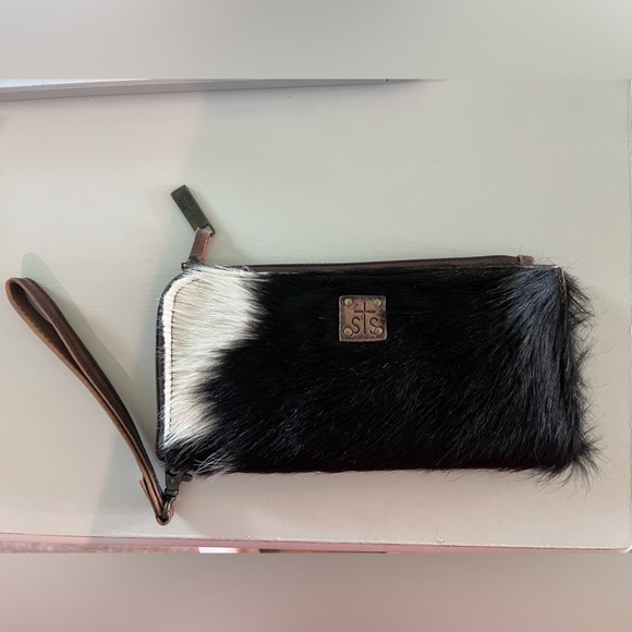 STS Ranchwear Cowhide Single Wine Bag